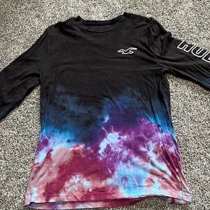 Hollister, long sleeve 100% cotton men’s long sleeve, T-shirt size medium
